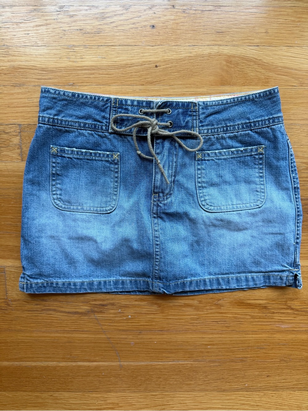 Vintage Y2K Old Navy Denim Mini Skirt - Size 0